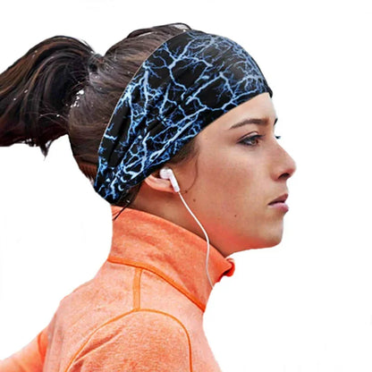 Stretchy Sports Headbands for Yoga and Fitness