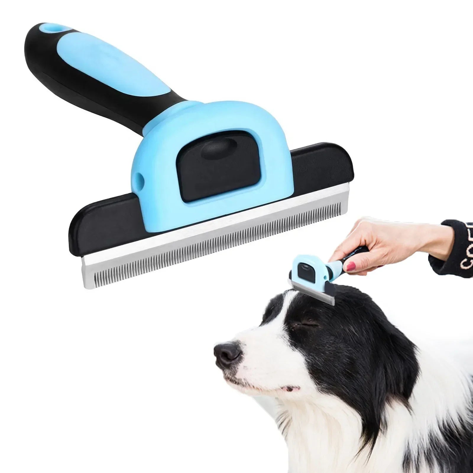 Pet Detachable Stainless Steel Hair Remover Roller