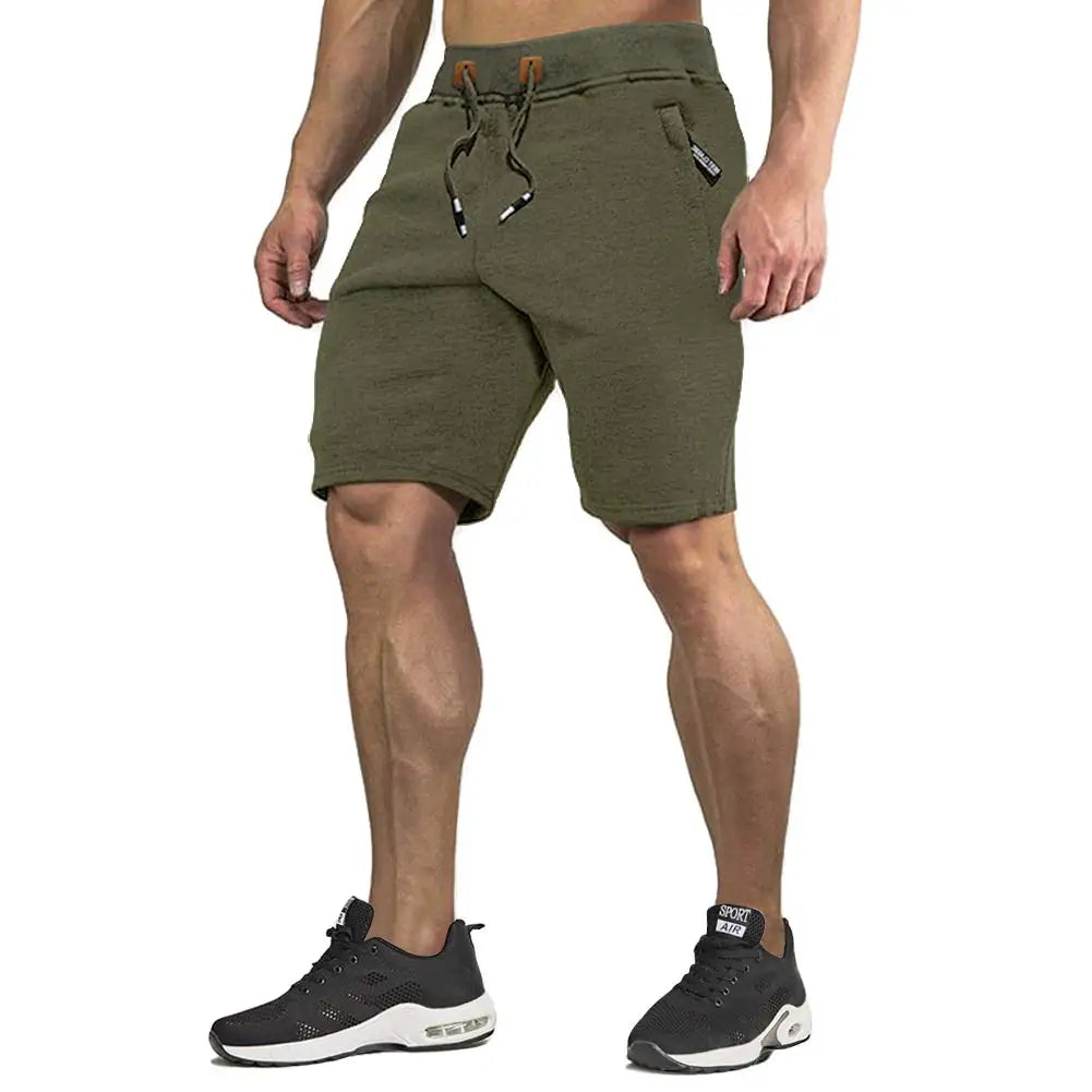 Herren-Laufshorts mit elastischem Bund