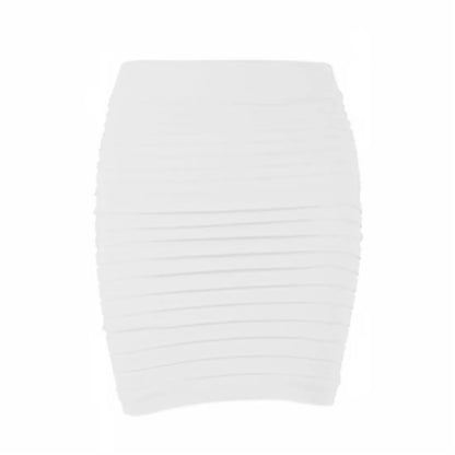 Summer Elastic Pleated Short - Mini Womens Pencil Skirt