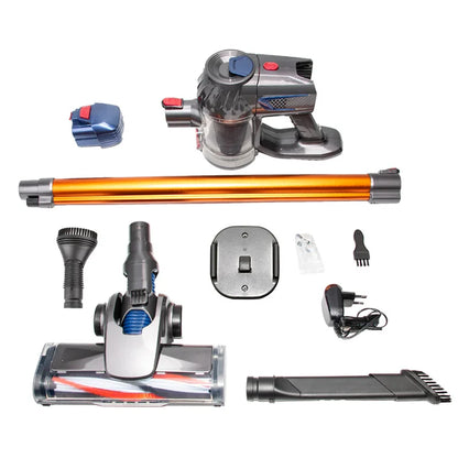 Puissant aspirateur à main sans fil avec deux moteurs