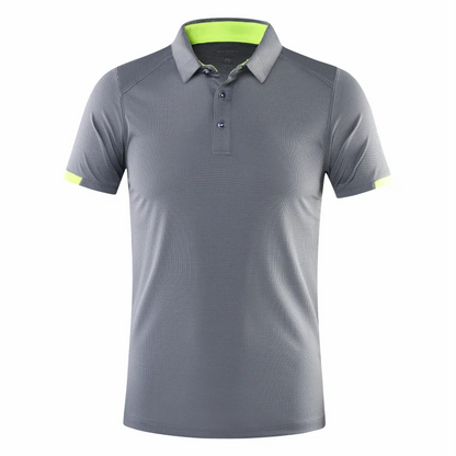 Breathable Quick Dry Short Sleeve Men's Golf Shirt