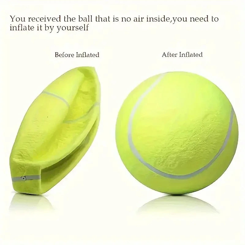 9.5-Inch Giant Tennis Ball for Dogs