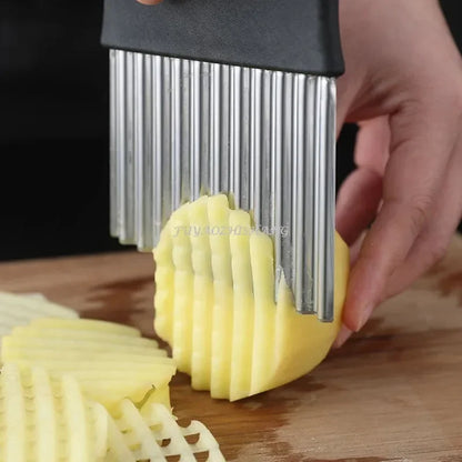 Stainless Steel Crinkle Cutter