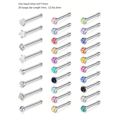 Stainless Steel Small Nose Rings