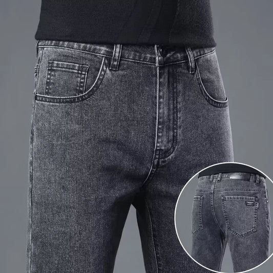 Streetwear Plus Size Cargo Herrenjeans