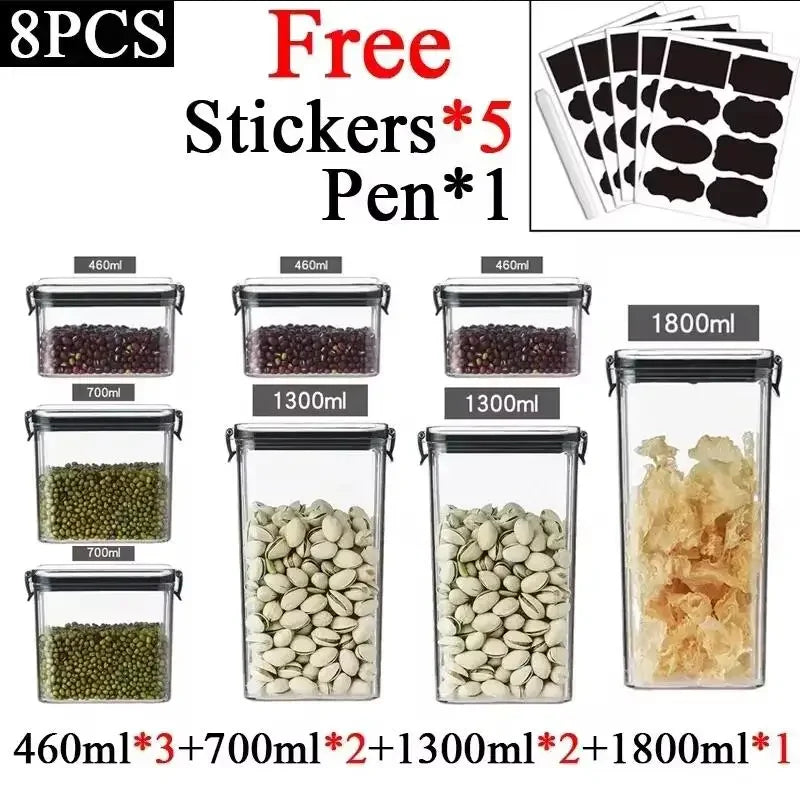 Sealed Ring Kitchen Storage Box