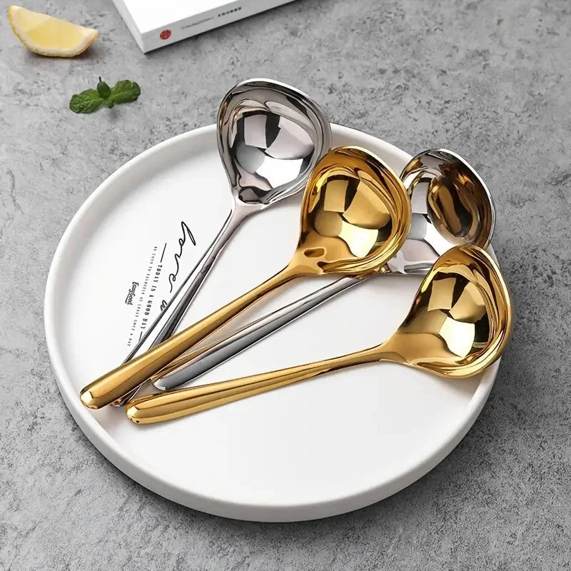 Creative Long Handle Stainless Steel Soup Ladle