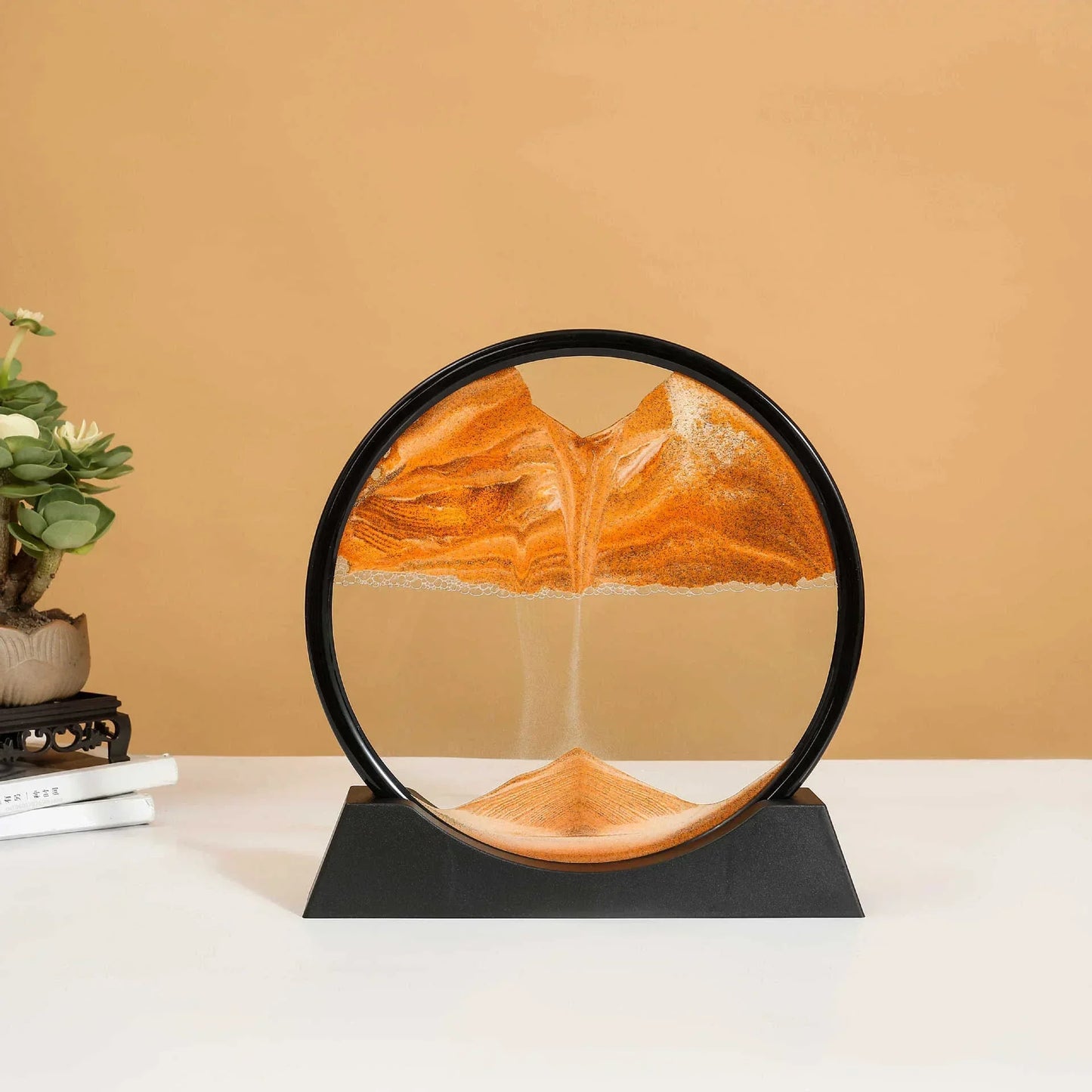 Round 3D Deep Sea Sandscape Sand Art