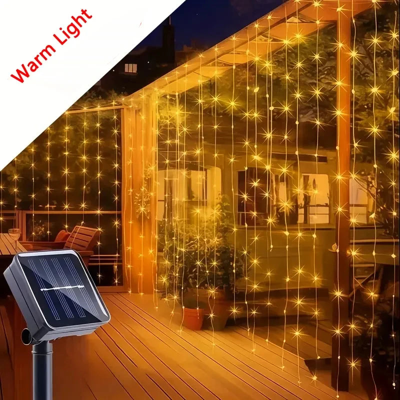 Waterproof Solar LED Fairy String Lights