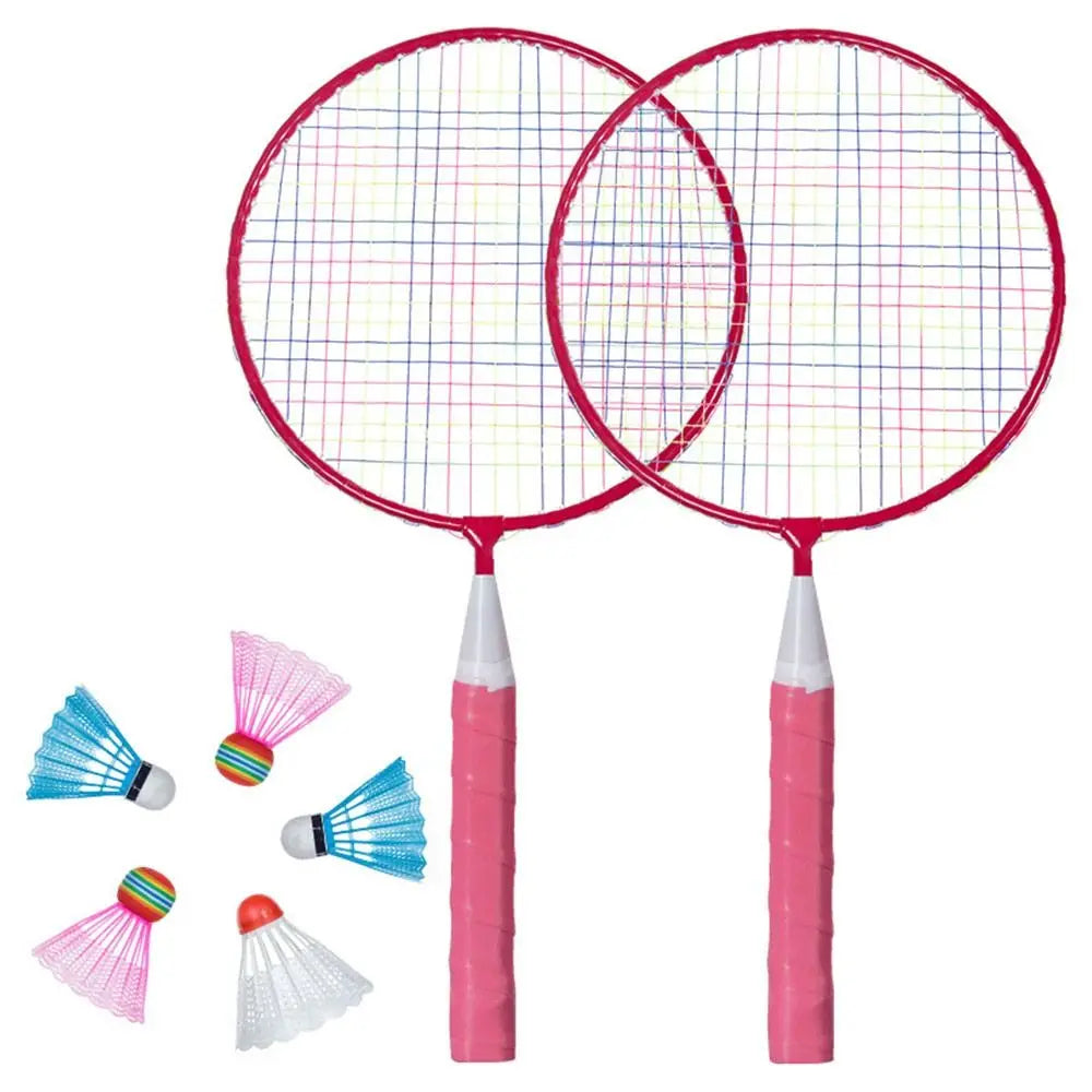 Raquettes de badminton pour enfants - Raquette double légère et robuste