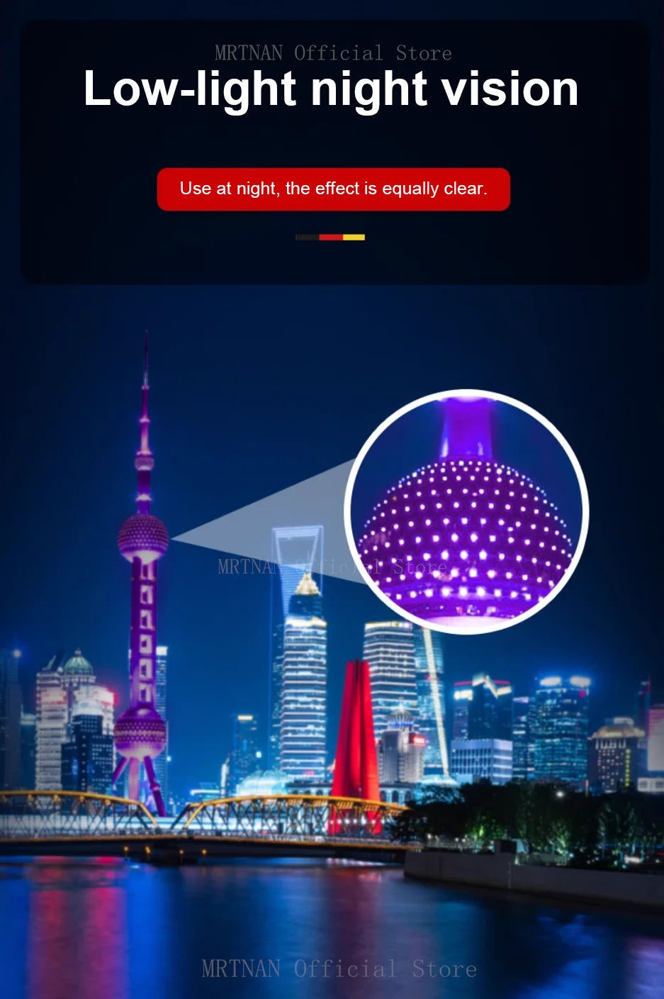 Mini tragbares 2000x25 HD Monokular-Teleskop - Handy-Teleskop