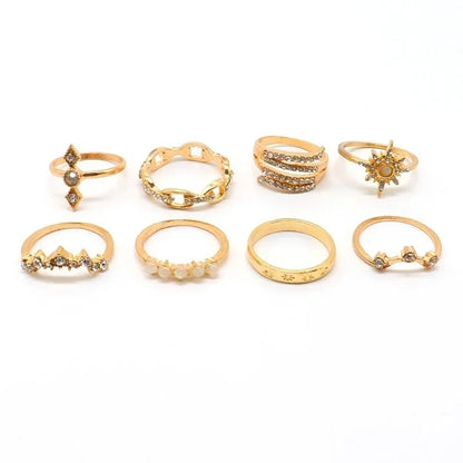 Women's 17-Piece Fashion Ring Set