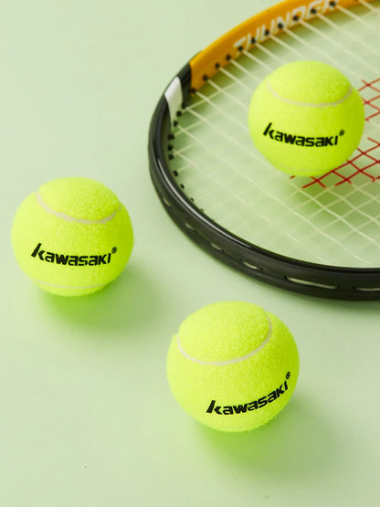 Lot de 3 balles de tennis haute élasticité Kawasaki