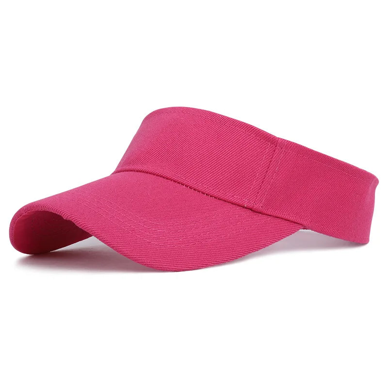 Casquette de golf unisexe avec visière de protection solaire