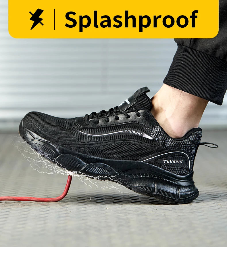 Chaussures de sécurité légères - Baskets pour hommes