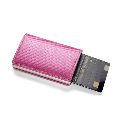 RFID Blocking Men's Leather Card Wallet