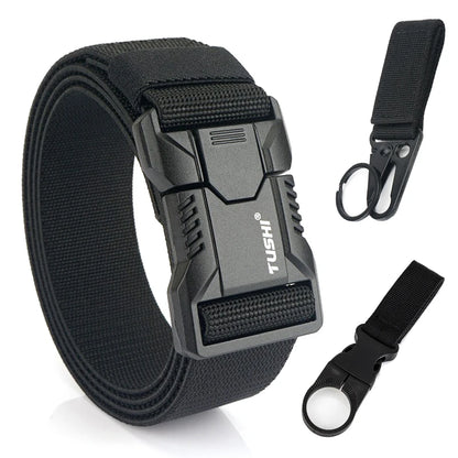 Durable Quick Release Elastic Belt for Men