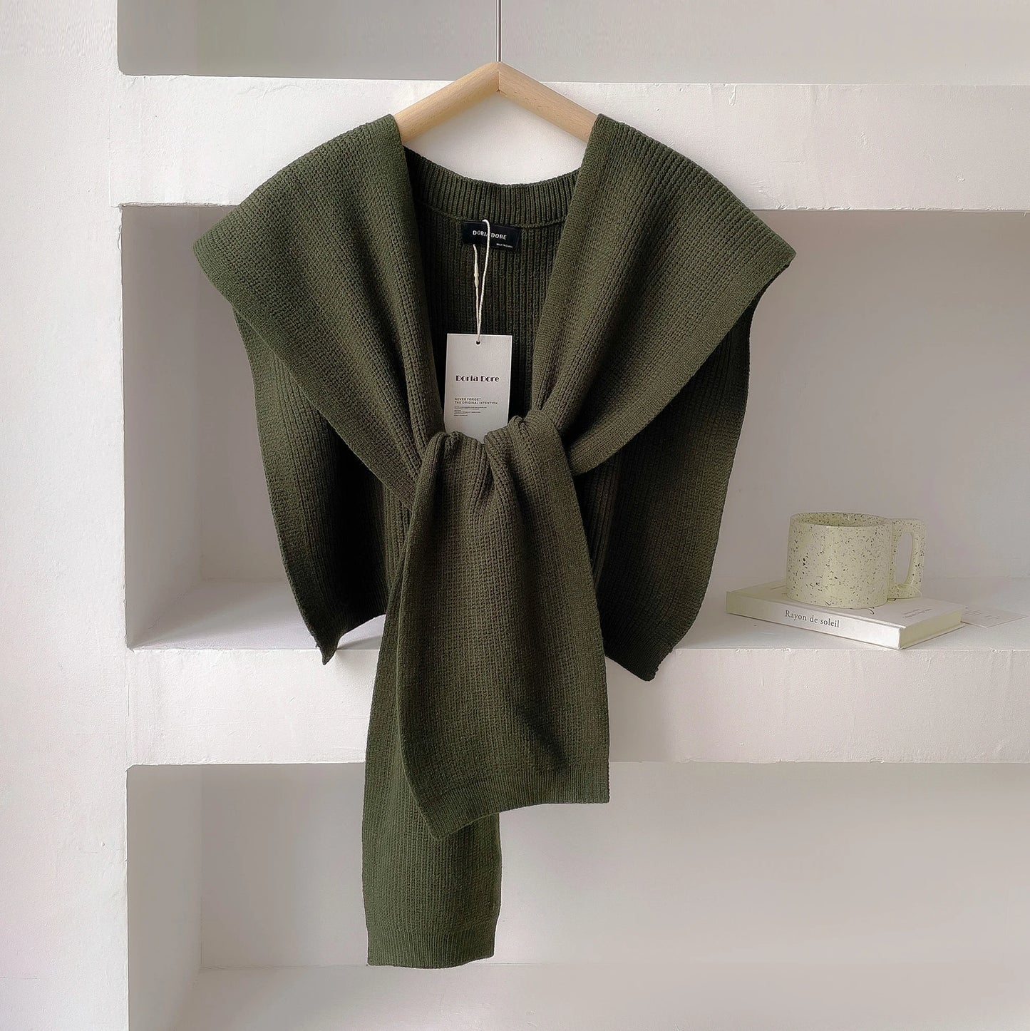 Écharpe de colonne cervicale assortie avec faux col