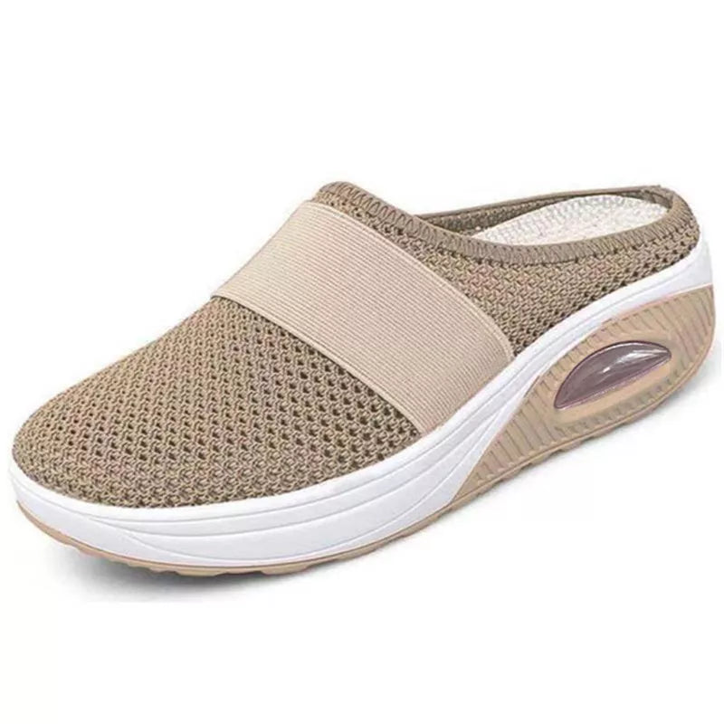 Women Orthopedic Diabetic Wedge Slippers