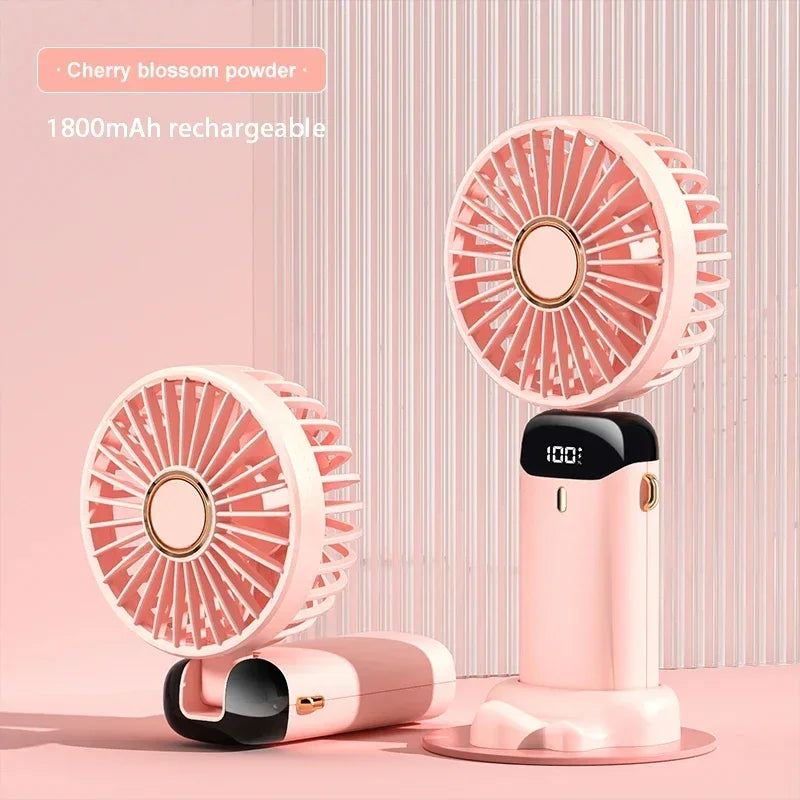 USB Rechargeable Neck Hanging Mini Fan