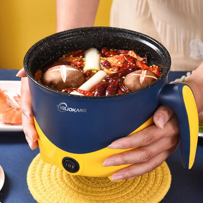 Double-Layer Mini Electric Non-Stick Pan