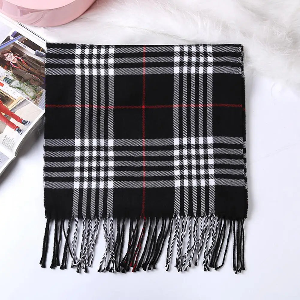 Men’s Cashmere Scarf – Warm Winter Shawl Wrap Pashmina
