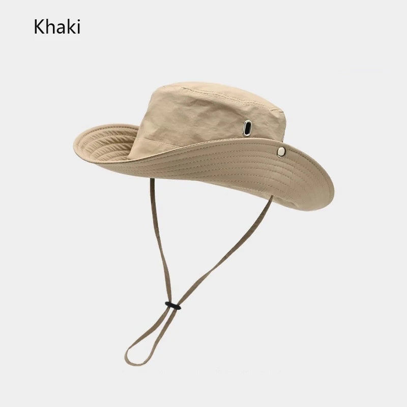 Schnell trocknender Angelhut mit Sonnenblende