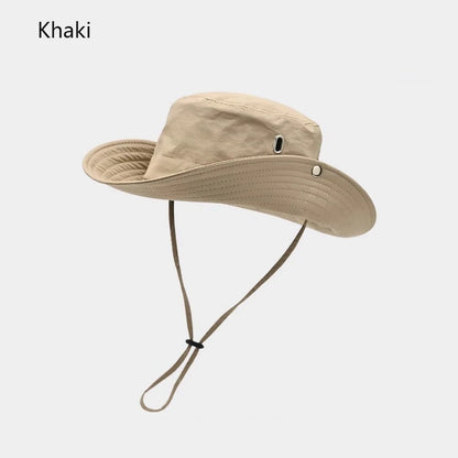 Schnell trocknender Angelhut mit Sonnenblende