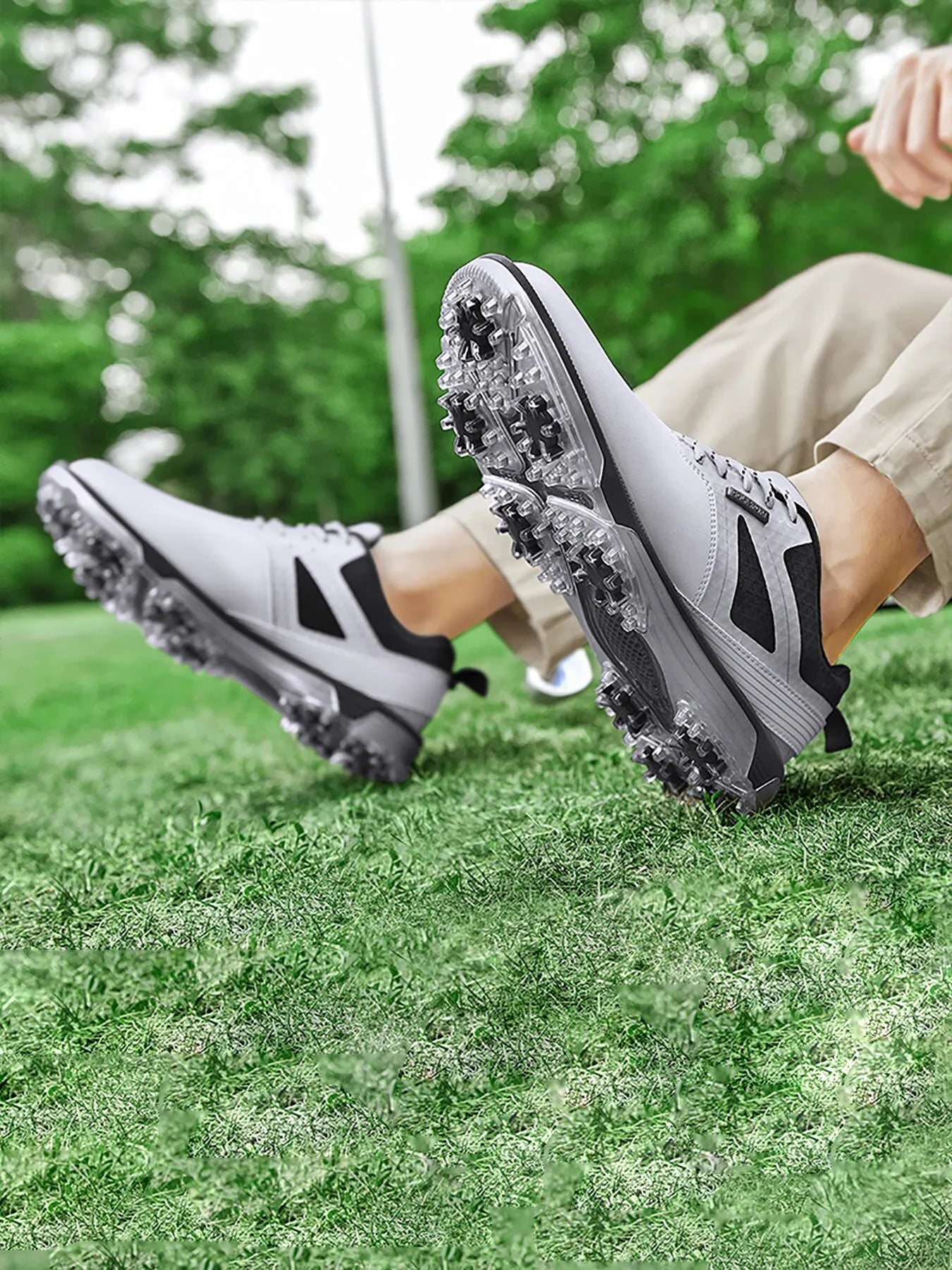 Professional 9-Spike Golf Shoes for Men