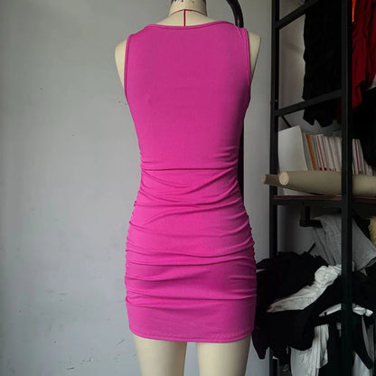 Lightweight Breathable Womens Sleeveless Golf Dress