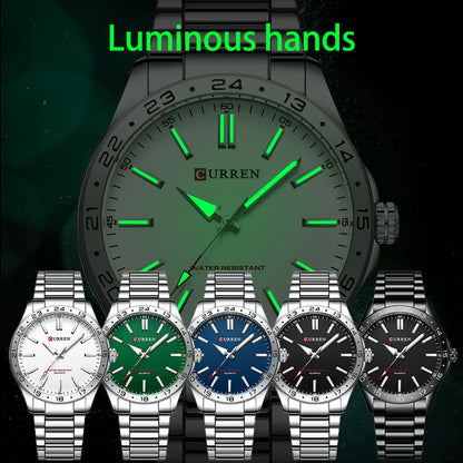 Men Ultra Thin Watches - Simple Men Business Stainless Steel watch