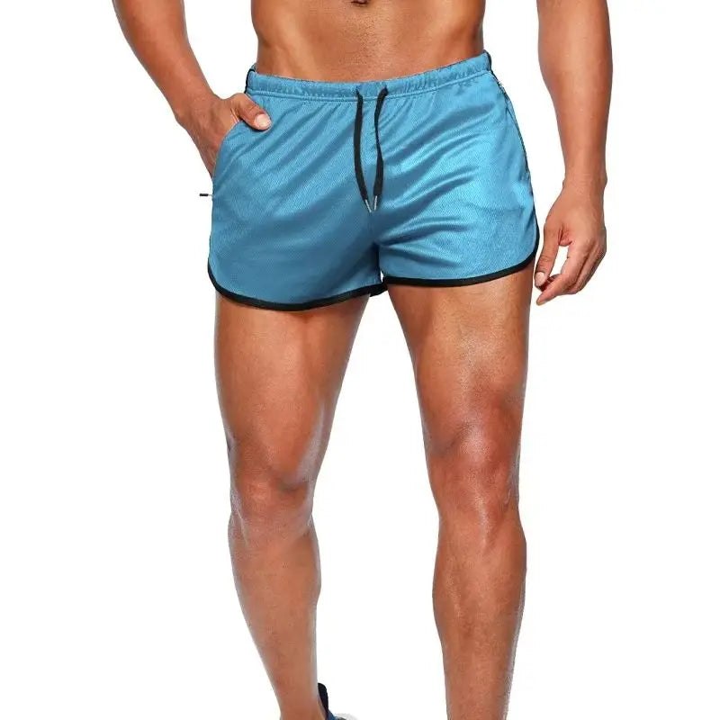 Men’s Breathable Mesh Gym Shorts – Summer Fitness & Casual Sport Shorts