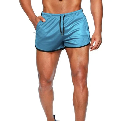 Men’s Breathable Mesh Gym Shorts – Summer Fitness & Casual Sport Shorts
