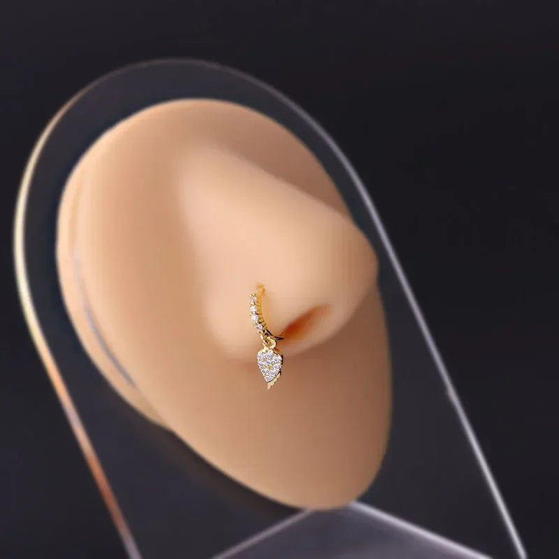 Women's Stainless Steel Small Nose Ring