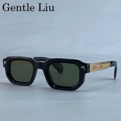 Men's Driving Square Vintage Steampunk Sunglasses