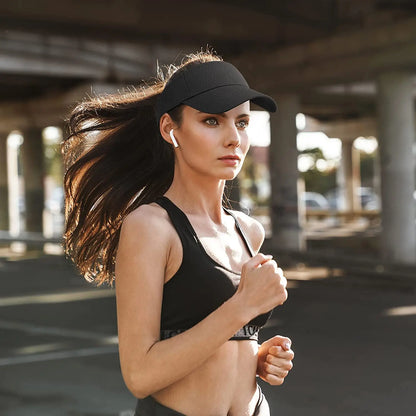 Casquette de golf unisexe avec visière de protection solaire