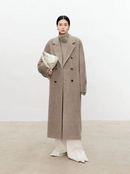 Schicker übergroßer Rollkragenpullover für Damen