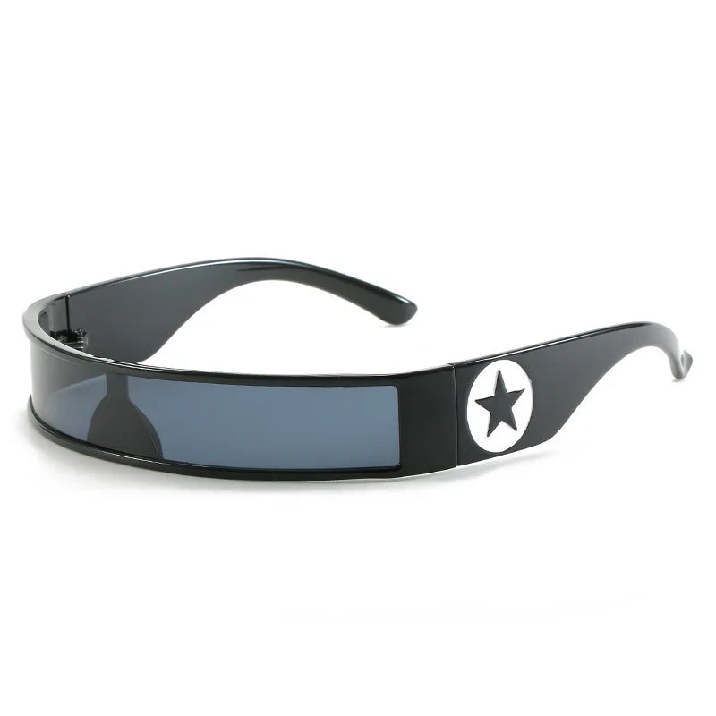 Unisex Star Style Narrow Frame Sunglasses
