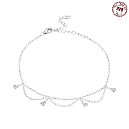 Bohemian Simulated Pearl Gold Anklet Bracelet for Women