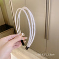 1 Three rows of pearl headband (G1016)