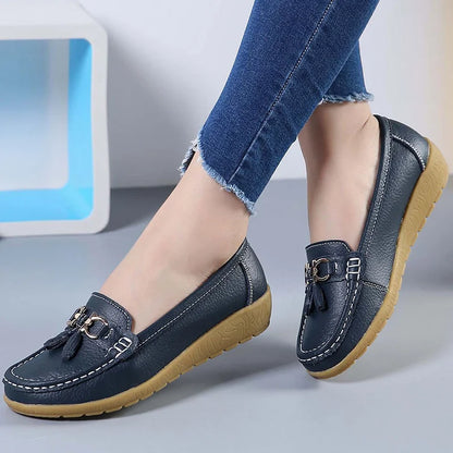 Women Slip On Ballet Flats Casual Loafers