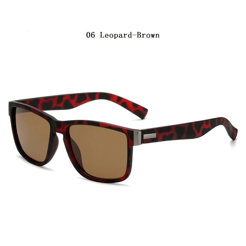 Unisex Designer Driving Square Sport Sunglasses