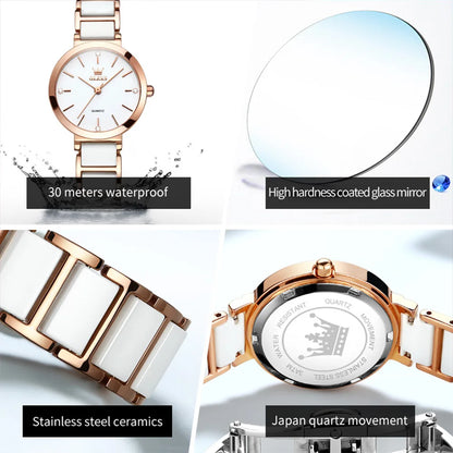 Women's Waterproof Reloj Para Mujer Wristwatch