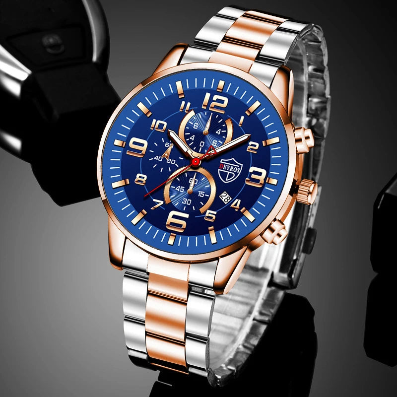 stainless steel watch, stainless watch, calendar watch, men watches, steel watch, stainless steel watches for men, metal watch