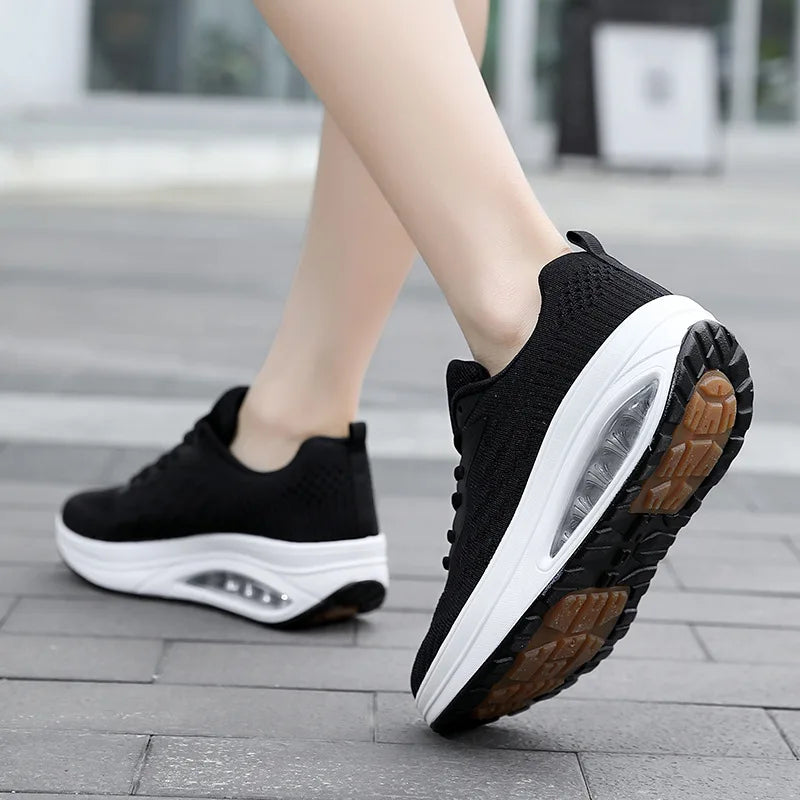 Women's Ghost Step Platform Dance Sneakers