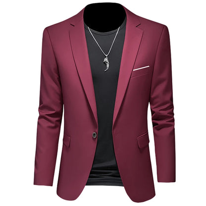 Nouveau blazer décontracté pour homme Slim Fit