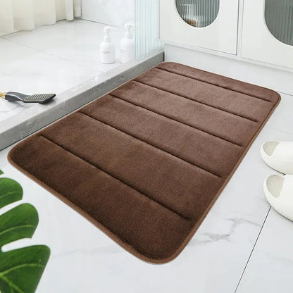 Non-Slip Memory Sponge Bathroom Mat