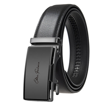 Men's Designer Automatic Alloy Buckle Leather Belts