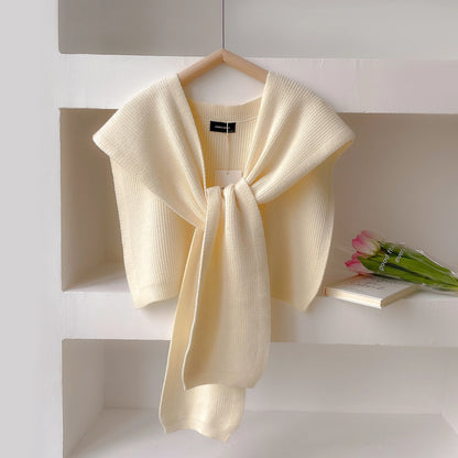 Écharpe de colonne cervicale assortie avec faux col